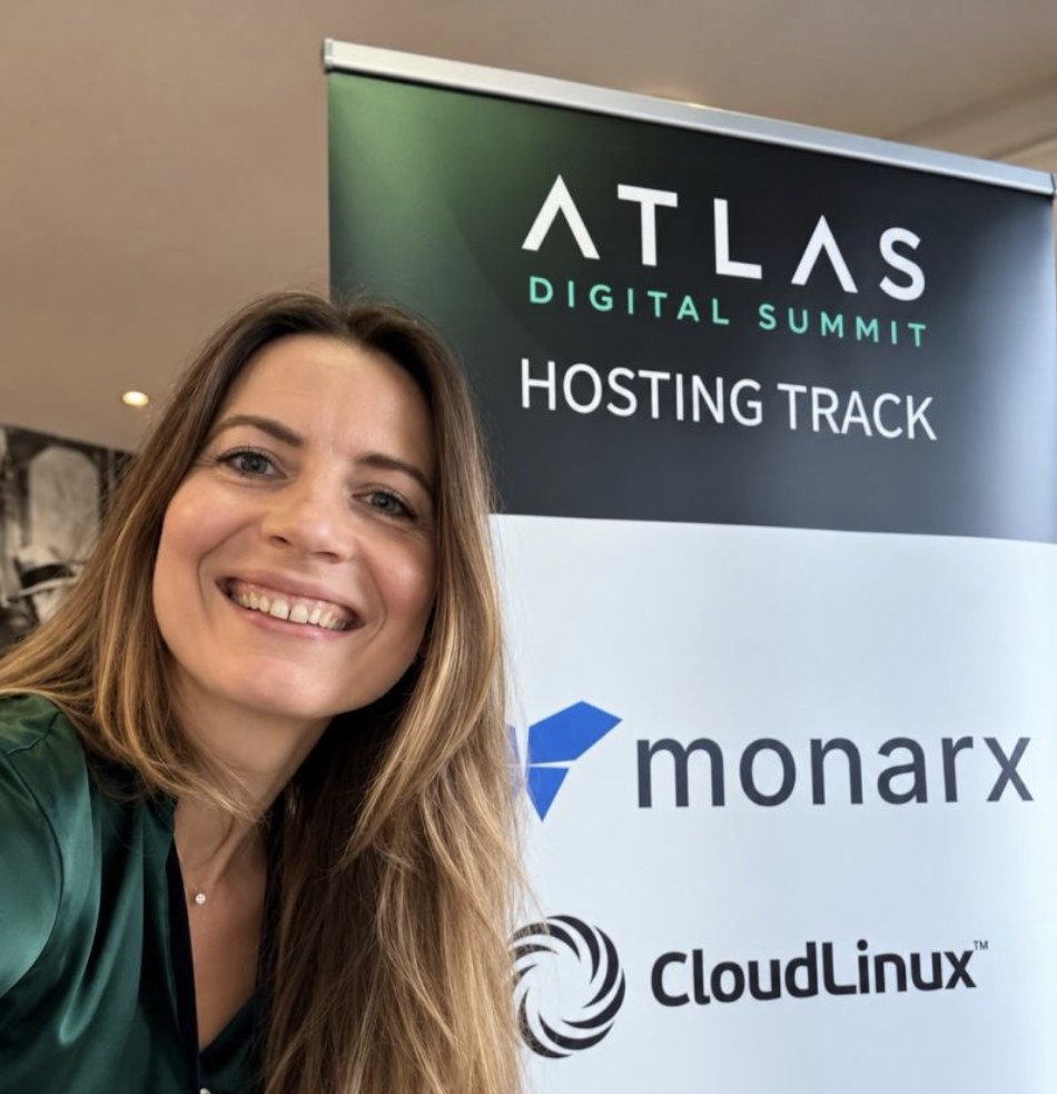 Olya Shagina by the Atlas Hosting Track banner